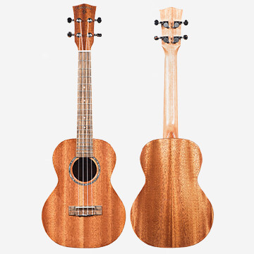 Echo Bridge Ukulele front and back