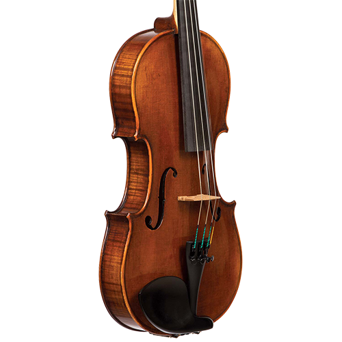 Violin front and back