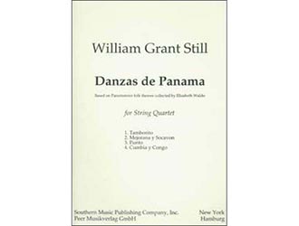 Danzas de Panama for String Quartet