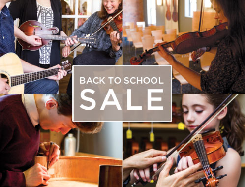 The sale is on at Johnson String Instrument
