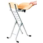 JSI CS-320 Silver Adjustable Musician's Seat