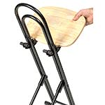 JSI W-30 Black Adjustable Musician's Seat