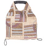 Cellobib: Moonsand - Beige and Mullticolor Design