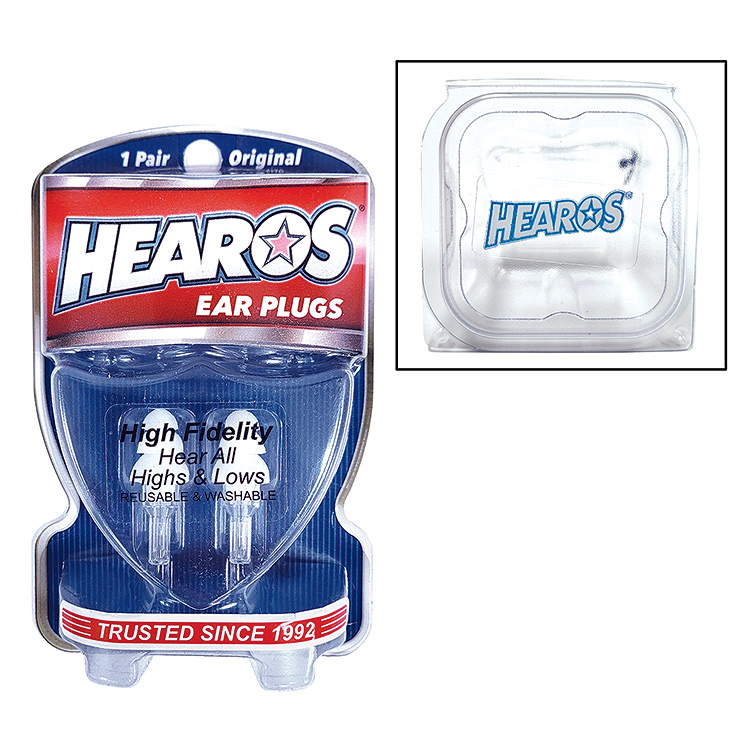 Hearos 211 High Fidelity Ear Plugs with Case