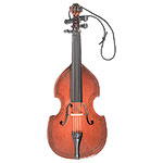 Upright Bass Ornament, 5"