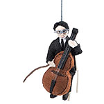 Yo-Yo Ma with Cello Felt Ornament