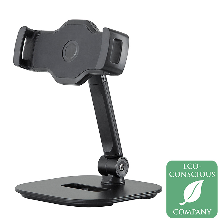 K&M Tabletop Smartphone/Tablet Stand, Black
