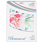 Beaumont Painted Bloom Microfiber Large Polishing Cloth