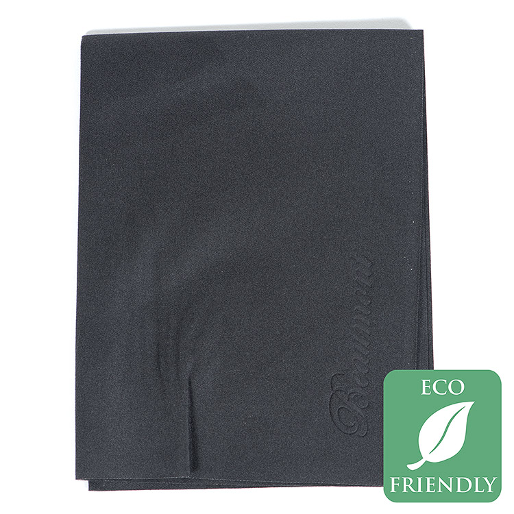 Beaumont Symphonic Black Microfiber Large Polishing Cloth