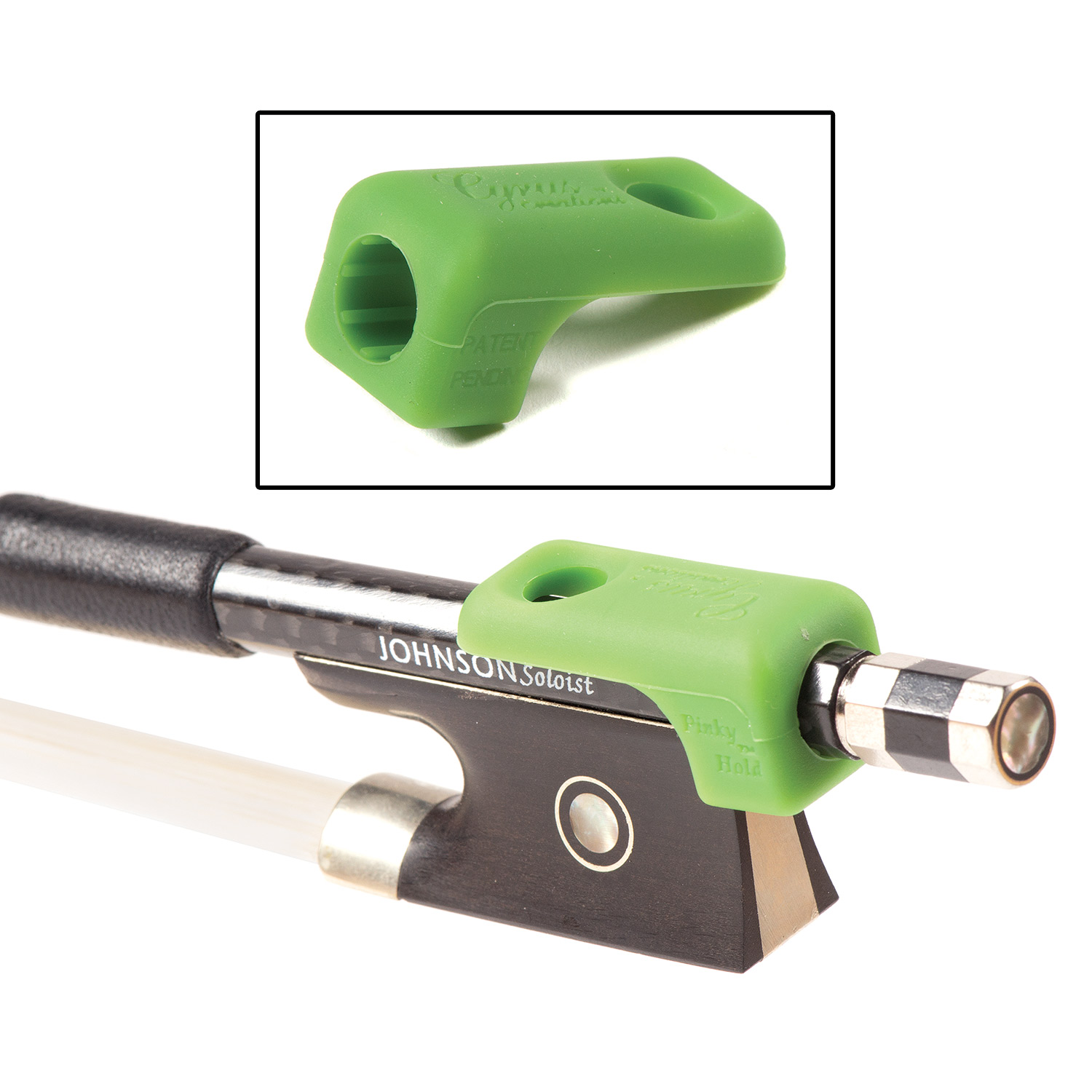 PinkyHold for violin/viola, Forest Green
