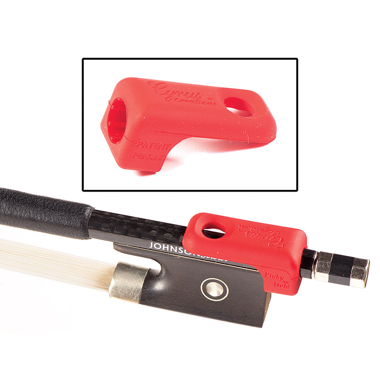 PinkyHold for violin/viola, Candy Apple Red