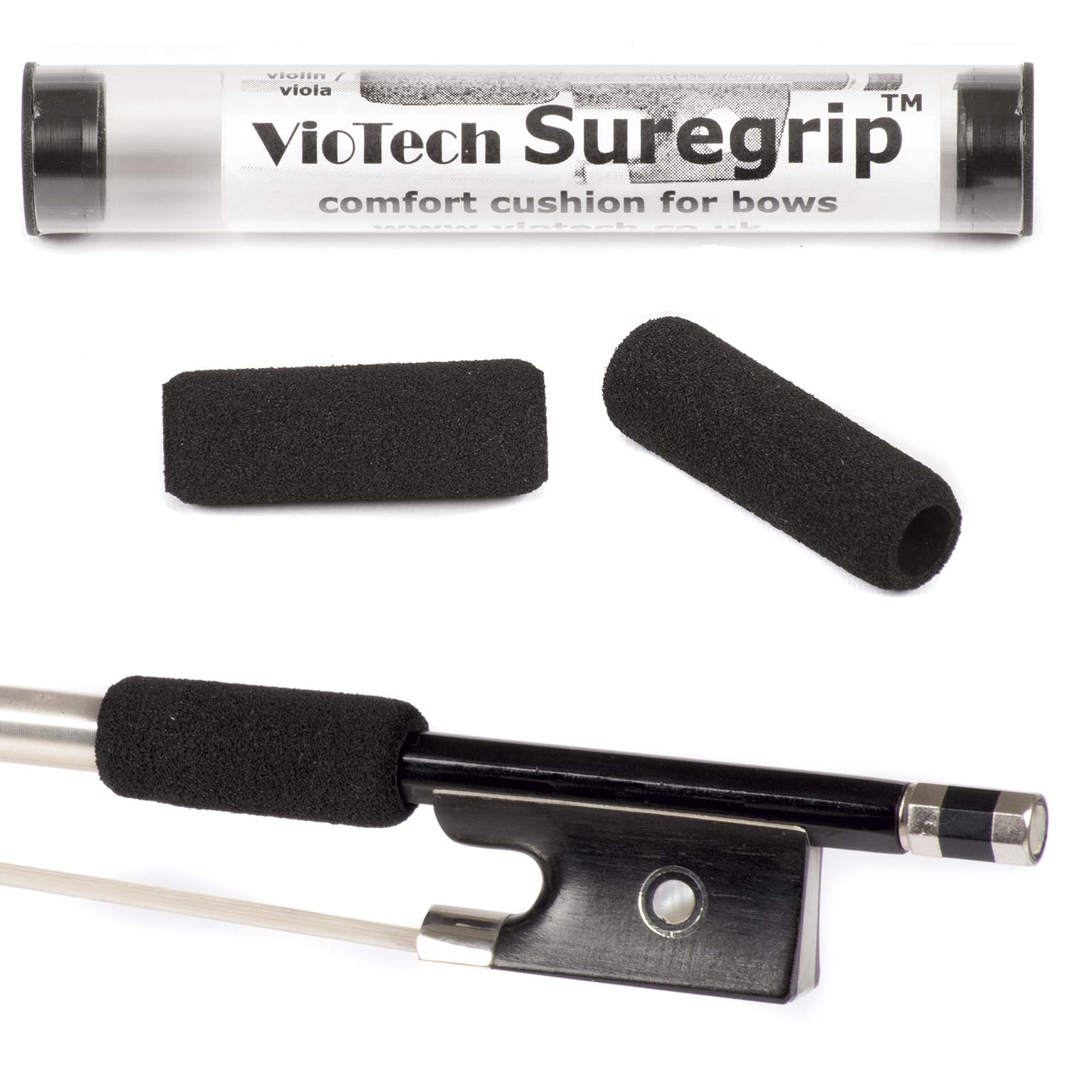 VioTech Suregrip Bow Cushions for Violin or Viola