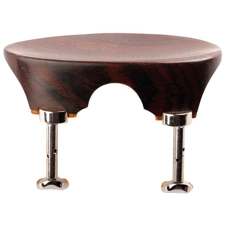 Flat Flesch Rosewood Chinrest for Viola with Hill Bracket