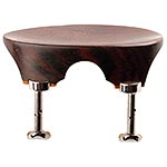 Flat Flesch Rosewood Chinrest for Violin with Hill Bracket