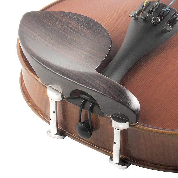 Guarneri Rosewood Chinrest for Violin with Hill Bracket