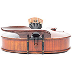 Guarneri Rosewood Chinrest for 4/4 Violin with Standard Black Bracket