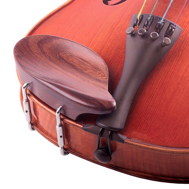 Strobel Rosewood Chinrest for Violin with Standard Bracket