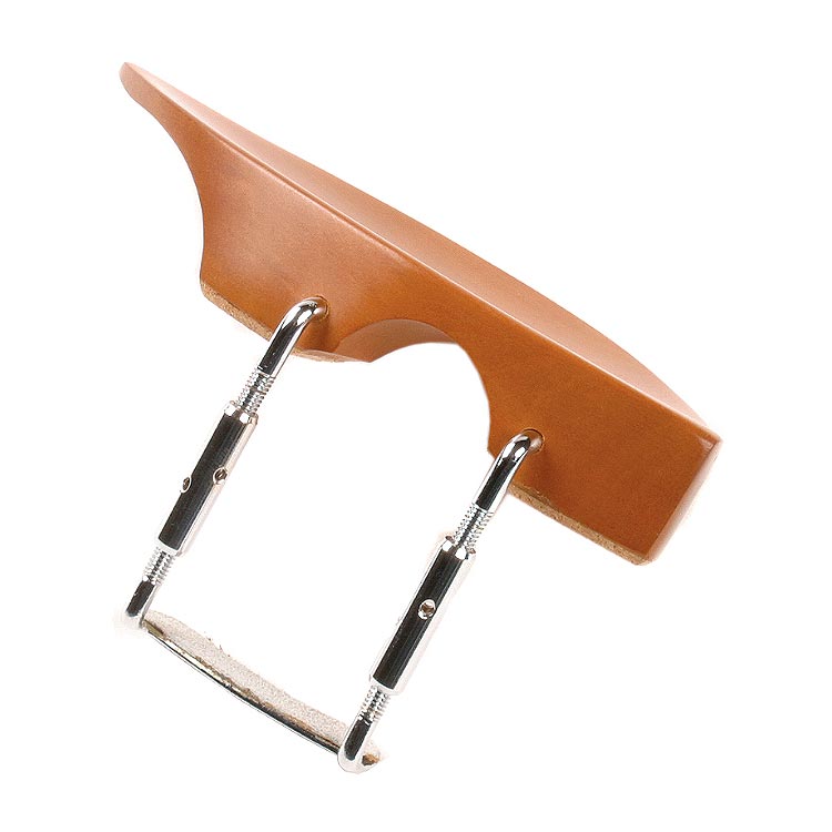 Zitsman Boxwood Chinrest for Violin with Standard Bracket