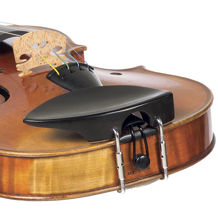 Zitsman Ebony Chinrest for Violin with Standard Bracket