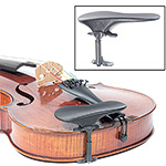 SAS Violin/Viola Chinrest, Ebony, 24mm, carbon barrel