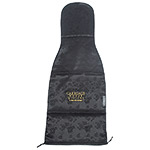 Carmen Bruna CHV Logo Viola Double Layer Silk Bag, Halfeti Roses
