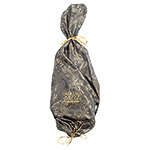 Carmen Bruna CHV Logo Viola Double Layer Silk Bag, Gunmetal & Gold Paisley