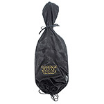 Carmen Bruna CHV Logo Violin Double Layer Silk Bag, Halfet Roses