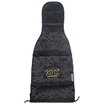 Carmen Bruna CHV Logo Violin Double Layer Silk Bag, Halfet Roses