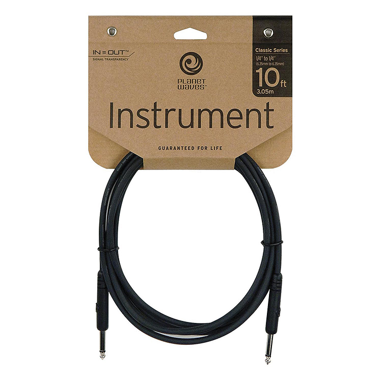 D'Addario Classic Series 10' Instrument Cable