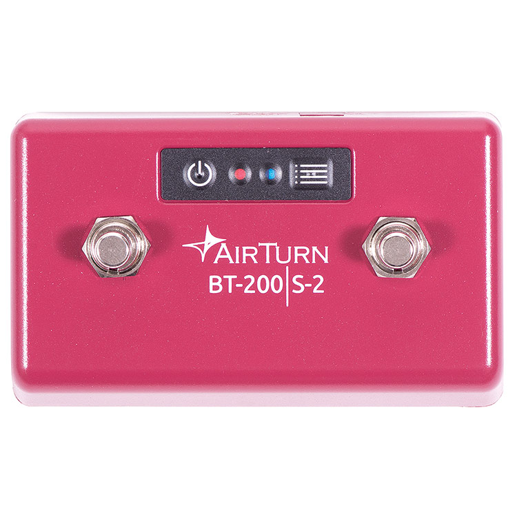 AirTurn BT200S-2 - AirTurn Bluetooth 2 Foot Switch Controller