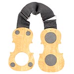 Shaped Wood Endpin Rest for Cello