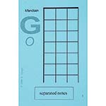 Mandolin Classroom Half Size Unlaminated Flashcards