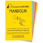 Mandolin Classroom Half Size Unlaminated Flashcards