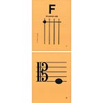 Viola 3rd Position Classroom Size Unlaminated Flashcar