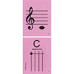 Violin 3rd Position Regular Size Unlaminated Flashcard