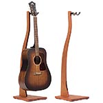 Zither Z Stand for Guitar - Mahogany