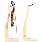 Zither Z Stand for Violin or Viola - Maple