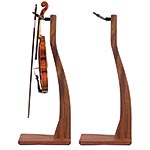 Zither Z Stand for Violin or Viola - Mahogany