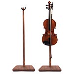 Zither Z Stand for Violin or Viola - Mahogany