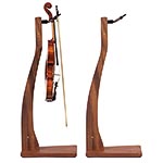 Zither Z Stand for Violin or Viola - Mahogany