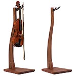 Zither Z Stand for Violin or Viola - Mahogany