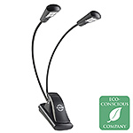 K&M 12246 Double4 LED Flex Light Music Stand Light