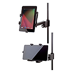 K&M 19740 Tablet PC Holder with Clamp for Music Stand