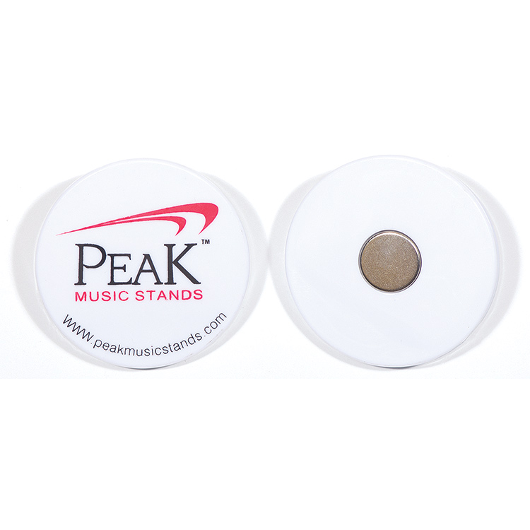 Peak Music Clips - White, set of two