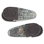 Peak Music Clips - Grey Oval, set of two