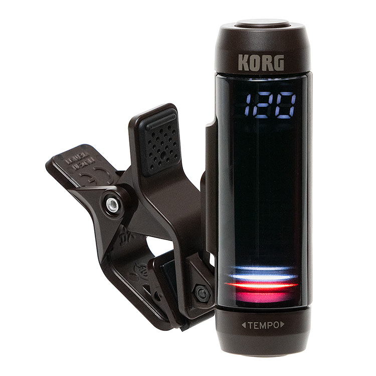Korg MetroClip Clip-on Visual Metronome, black