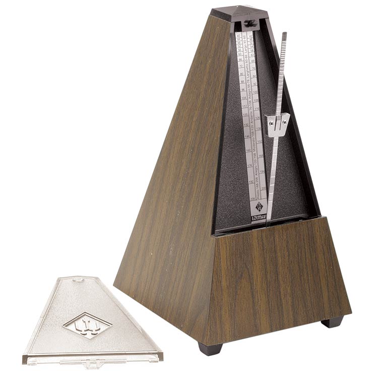 Wittner 845131 Traditional Metronome: Plastic Walnut