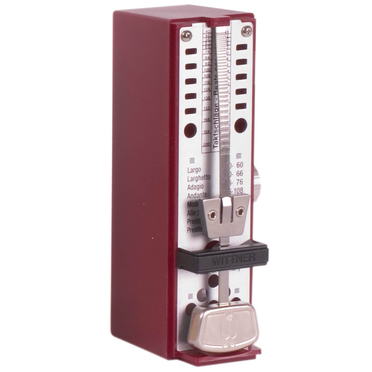 Wittner Taktell Super-Mini Metronome: Ruby