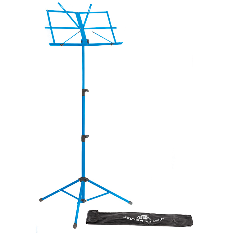 Boston Blue Folding Music Stand with Bag