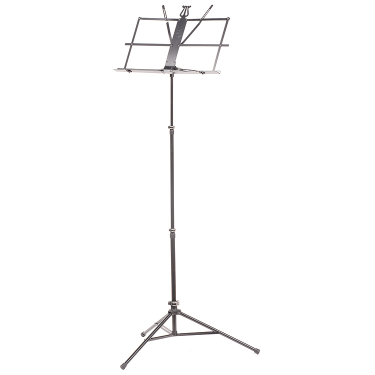 Peak SMS-10 Folding Music Stand with Steel Legs, Black